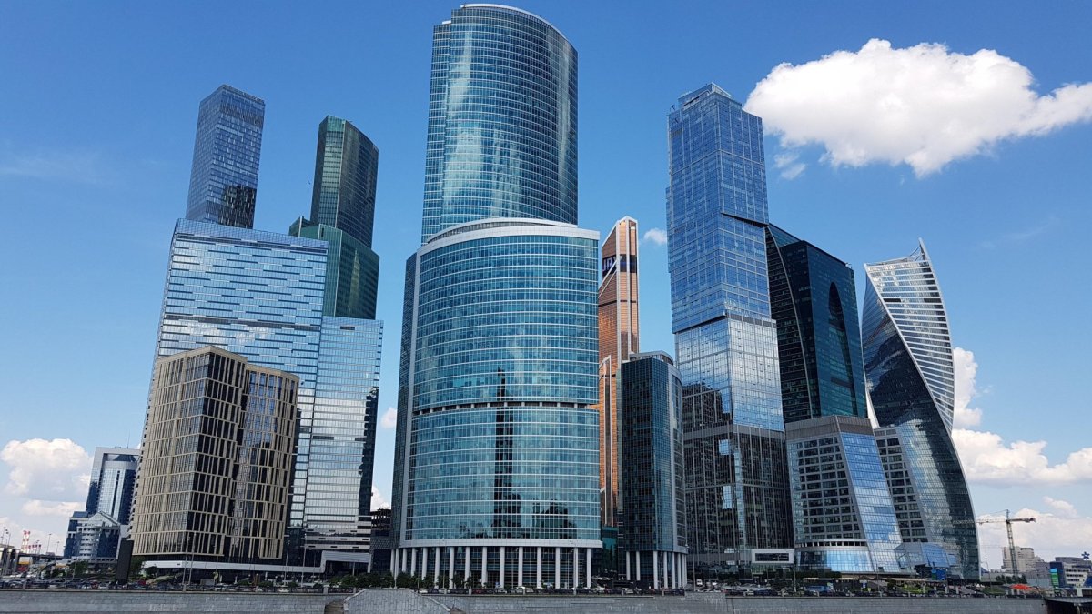 Москва Сити стройка