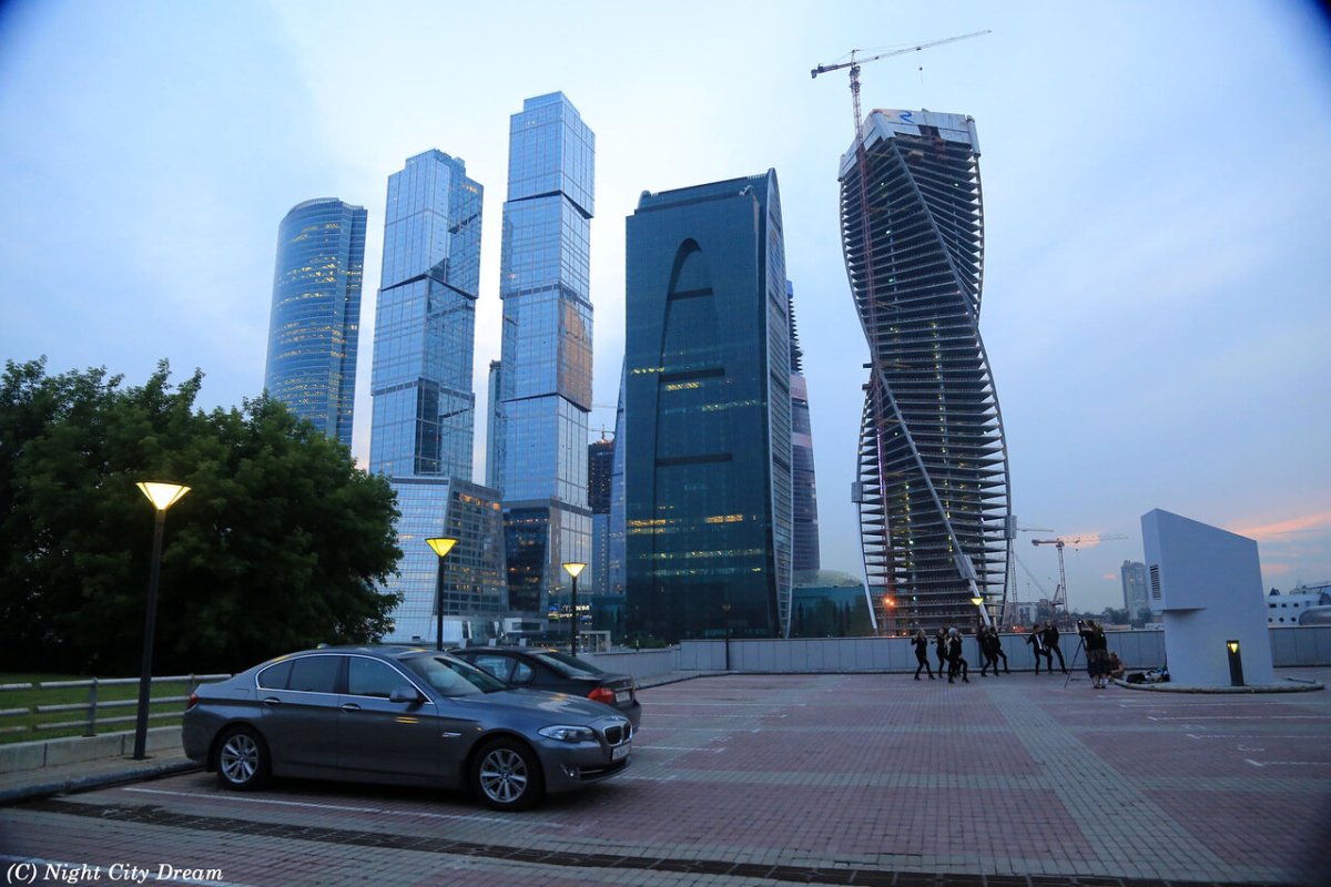 МСК улица центр Москоу Сити