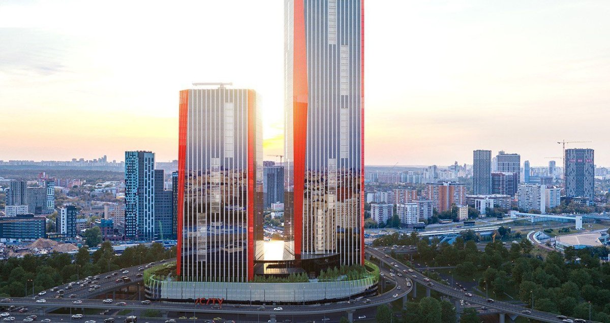 Небоскреб ICITY В Москва Сити