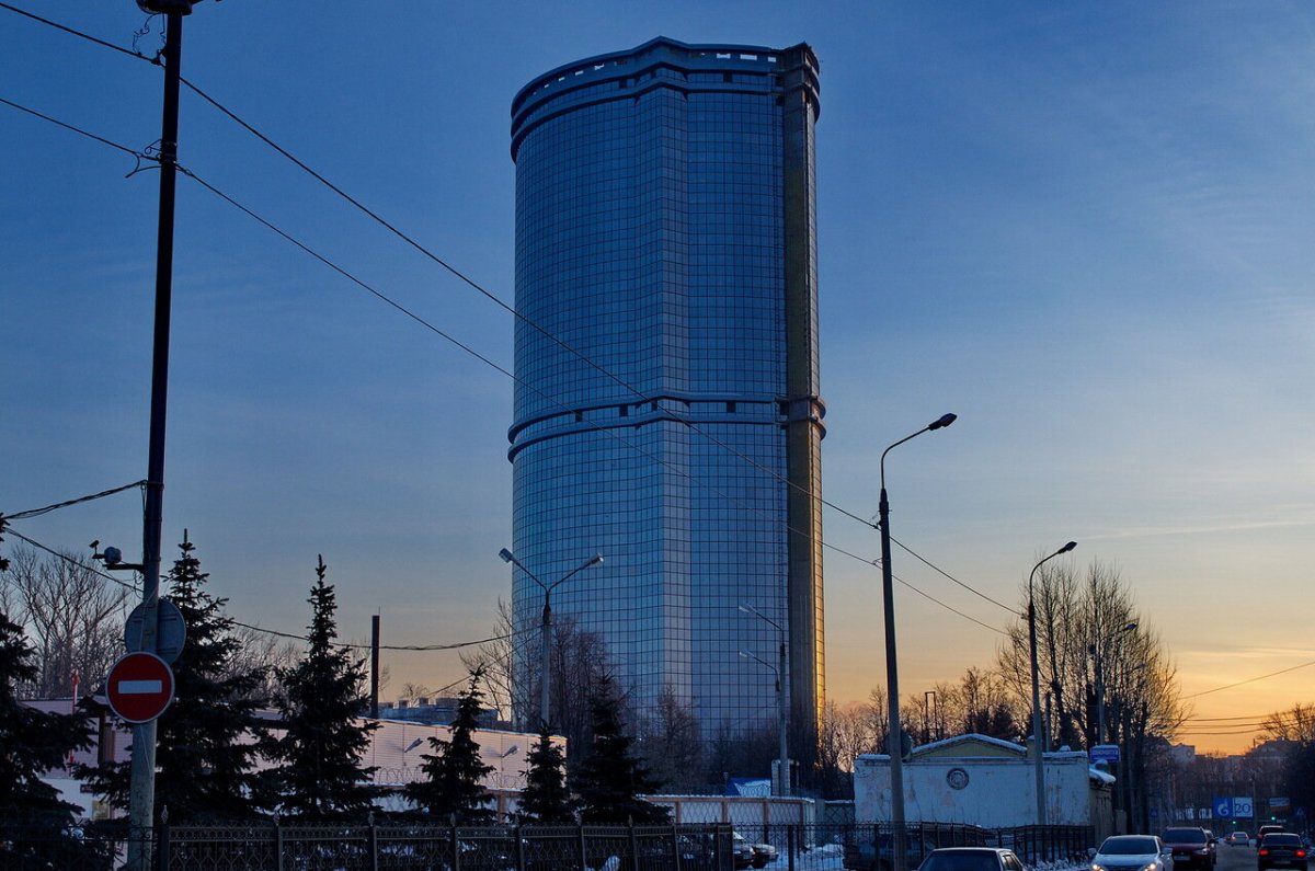 Небоскреб Лазурные небеса Казань