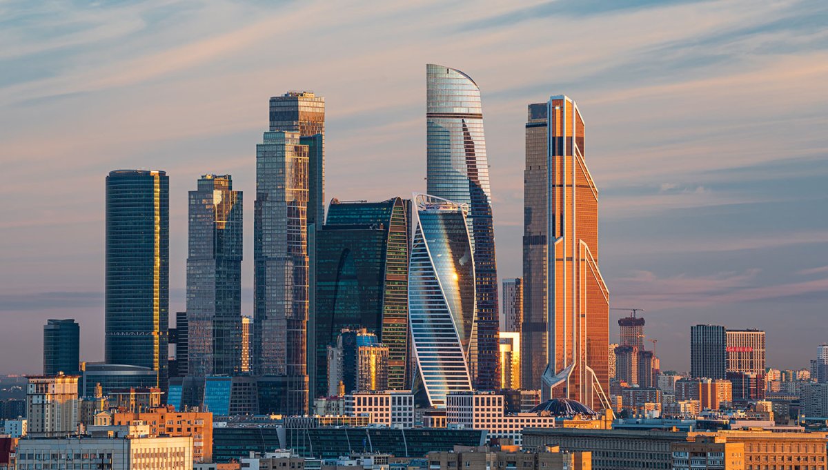 Здания Москоу Сити