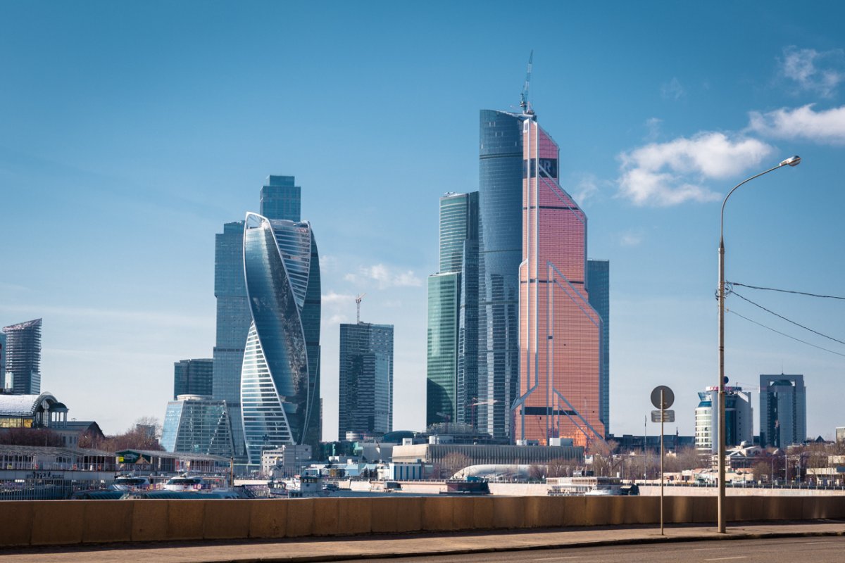 Небоскребы Москвы Сити гостиница
