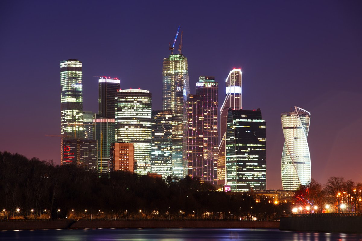 Высотки Москвы Москва Сити