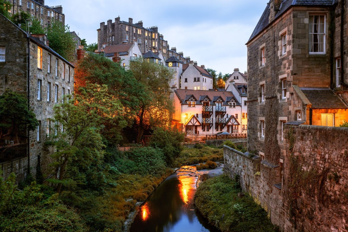 Dean Village, Edinburgh, Scotland