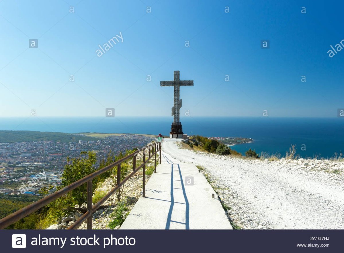 Геленджик смотровая площадка крест