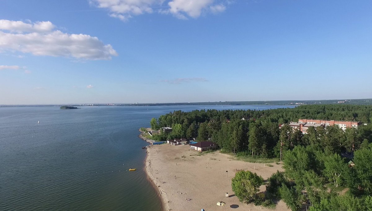 Пляжи Бердска Новосибирская область