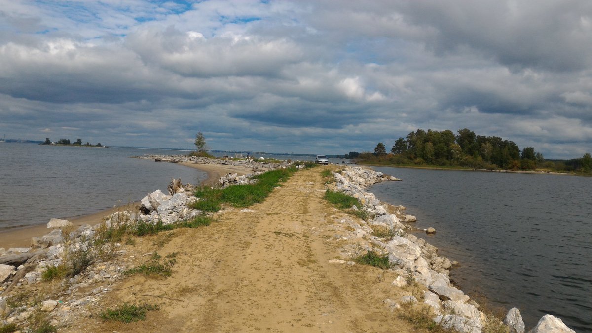 Пляжи в Бердске Бердский берег