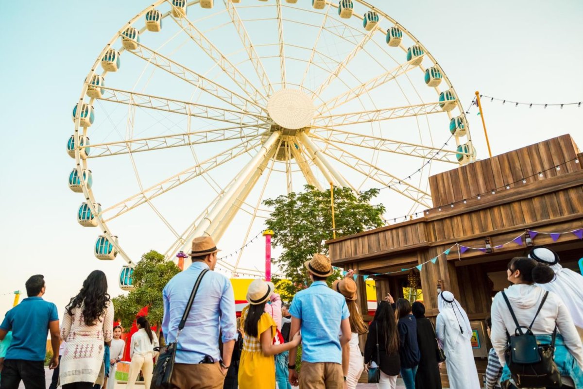 1. Парк Bollywood Parks Dubai