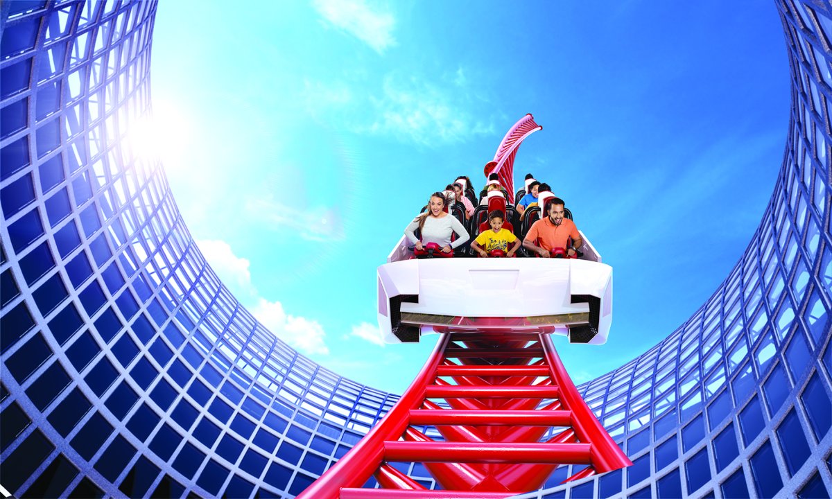 Ferrari World Абу-Даби аттракционы