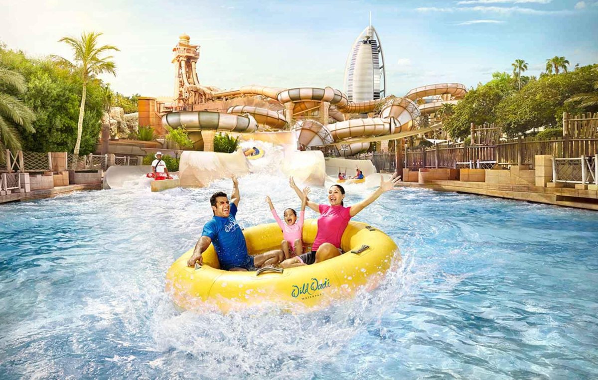Аквапарк в ОАЭ Wild Wadi