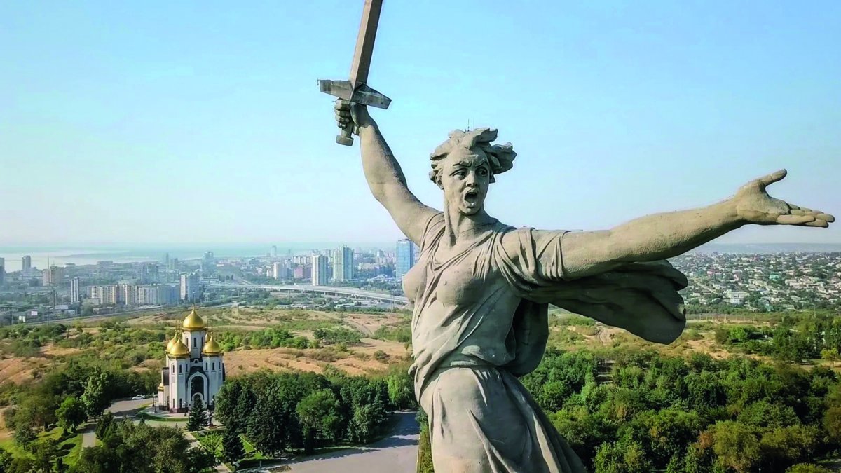 Мамаев Курган Родина мать зовет ближе