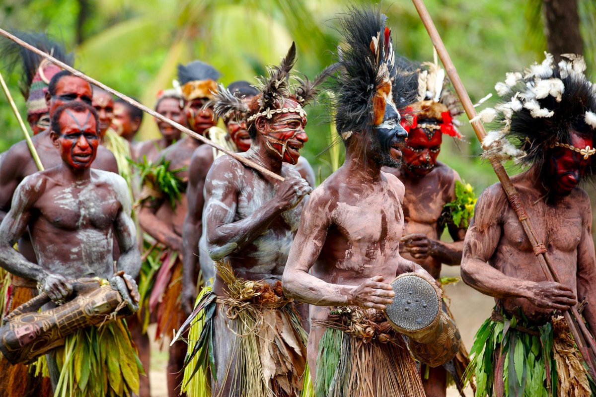 Аборигены папуа новая гвинея