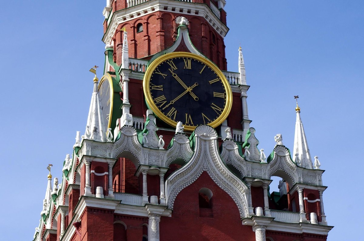 Спасская башня Московского Кремля