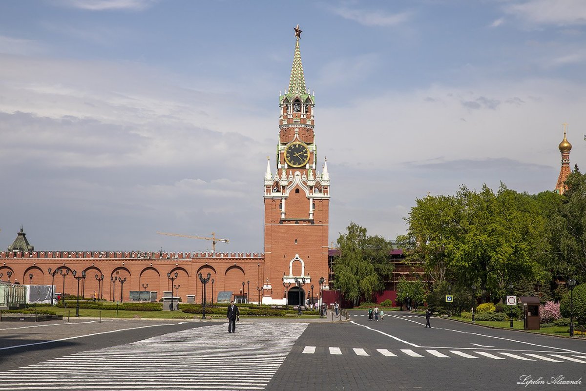 Москва. Спасская башня, Кремль