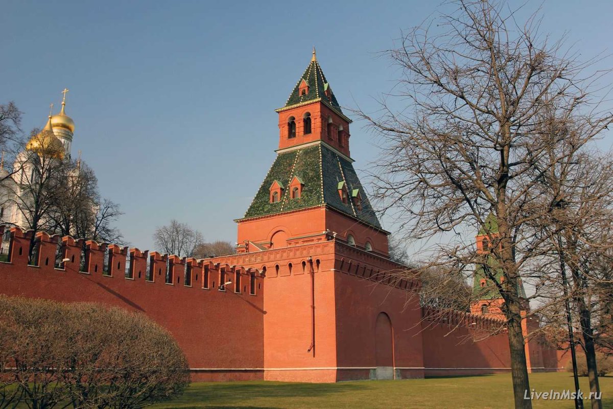 Московский Кремль башни Кремля Тайницкая