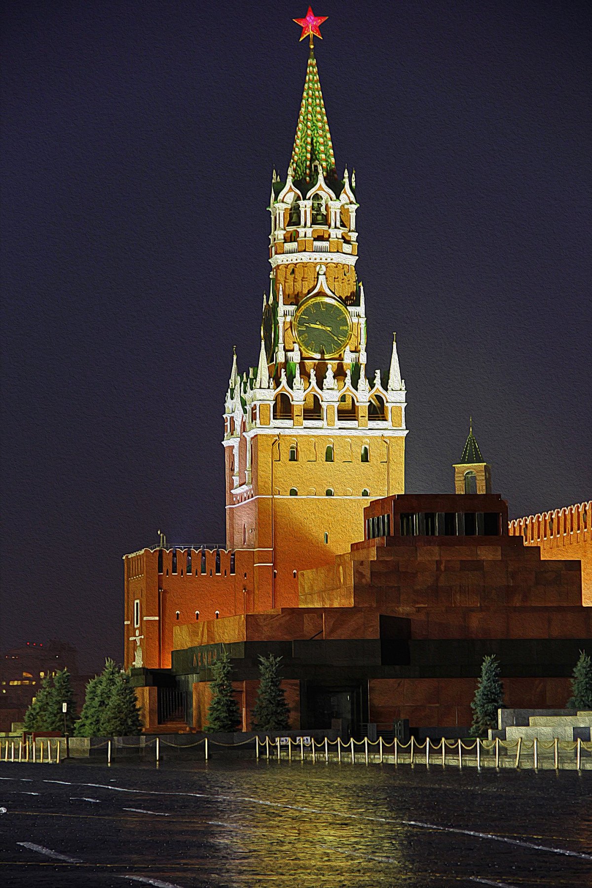 Спасская башня Кремля