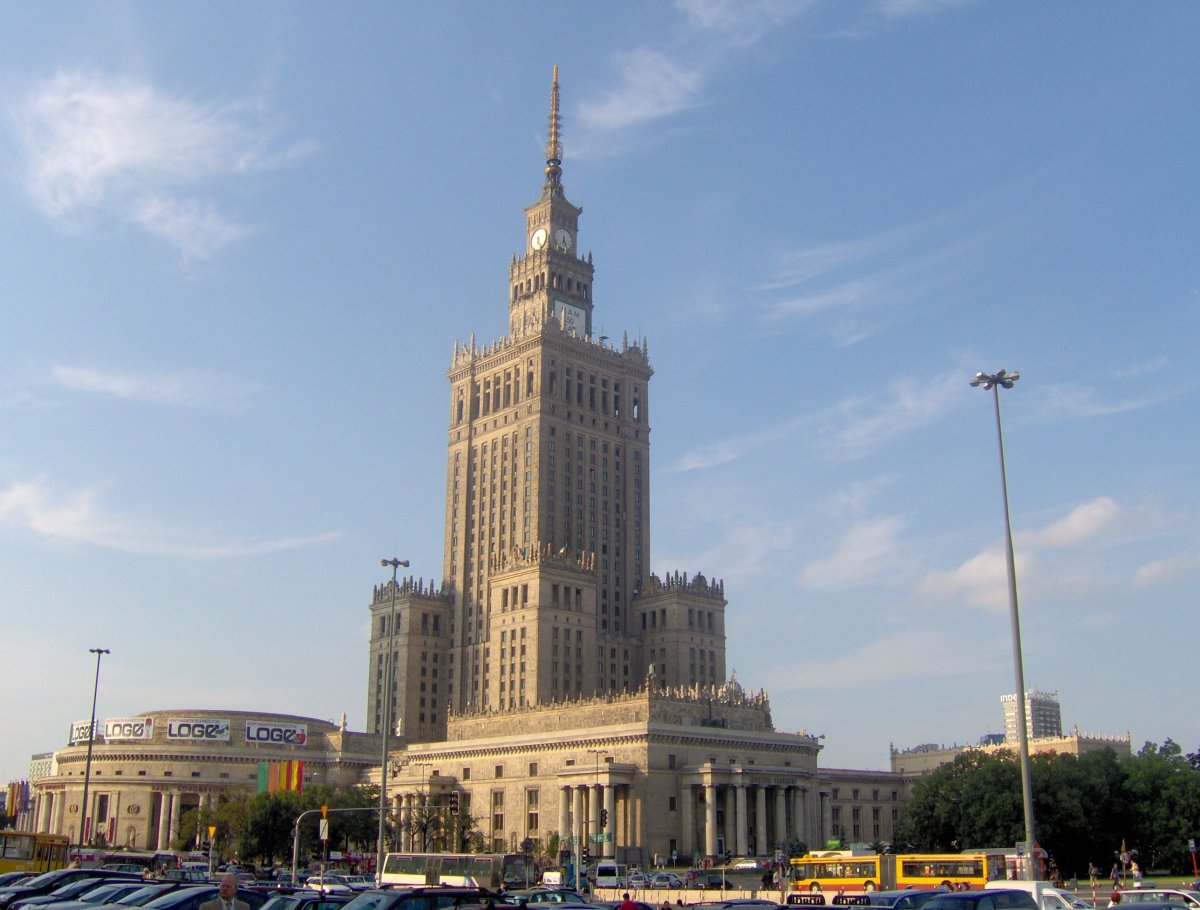 Дворец культуры в Варшаве