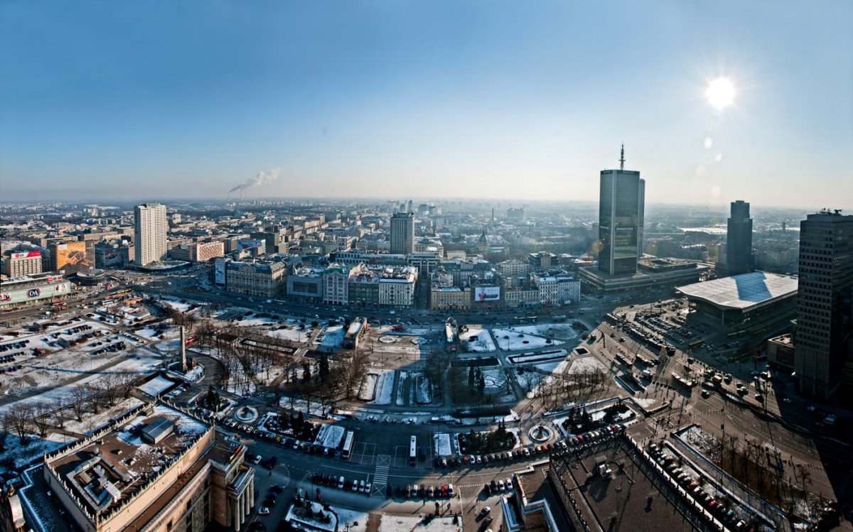 Смотровая площадка Варшава