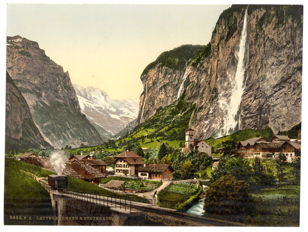 Долина лаутербруннен швейцария