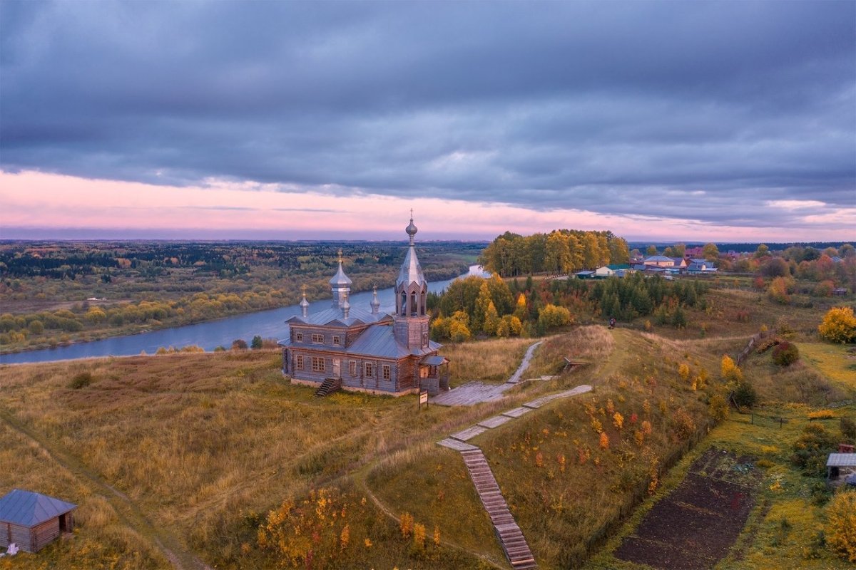 Троицкий холм Чердынь