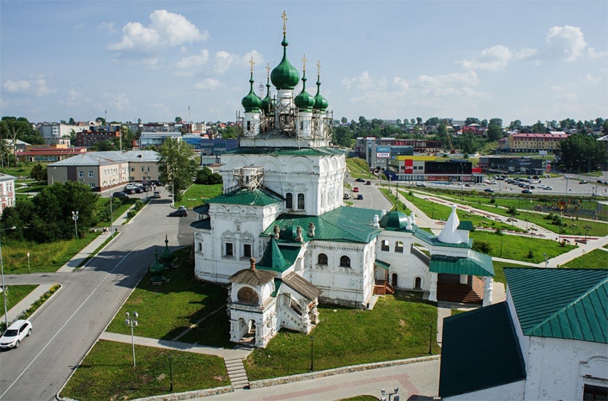 Город Соликамск Троицкий собор