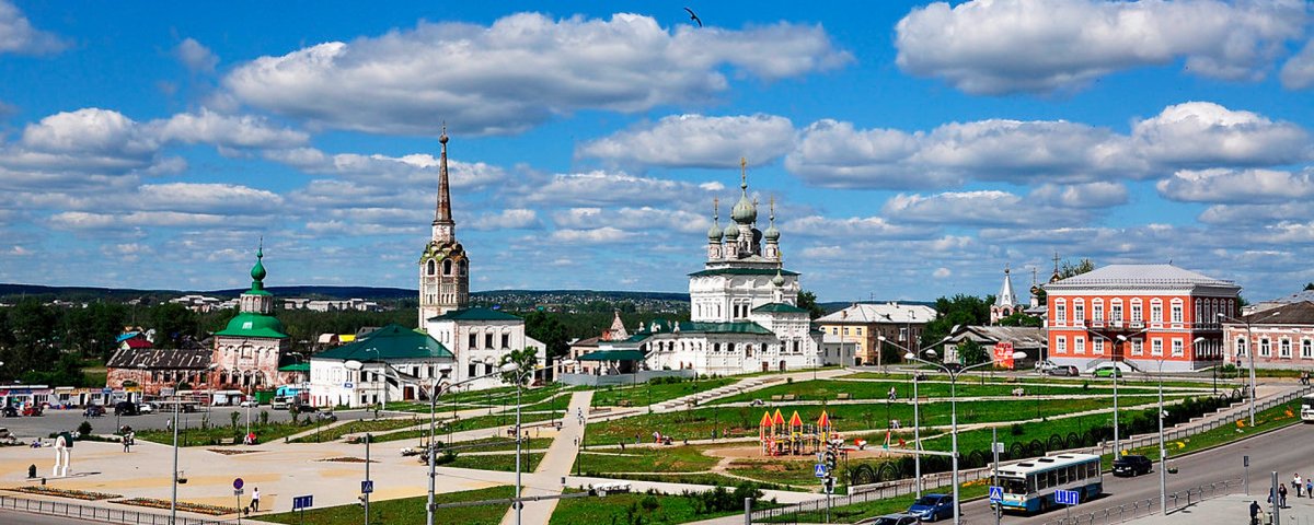 Центральный архитектурный ансамбль Соликамска